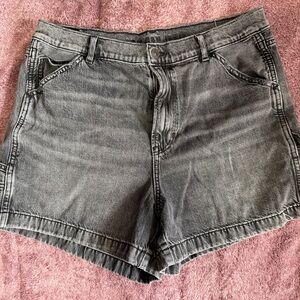 American Eagle Outfitters Dark Gray Jean Shorts